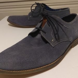 Ben Sherman Blue Suede Shoes 12